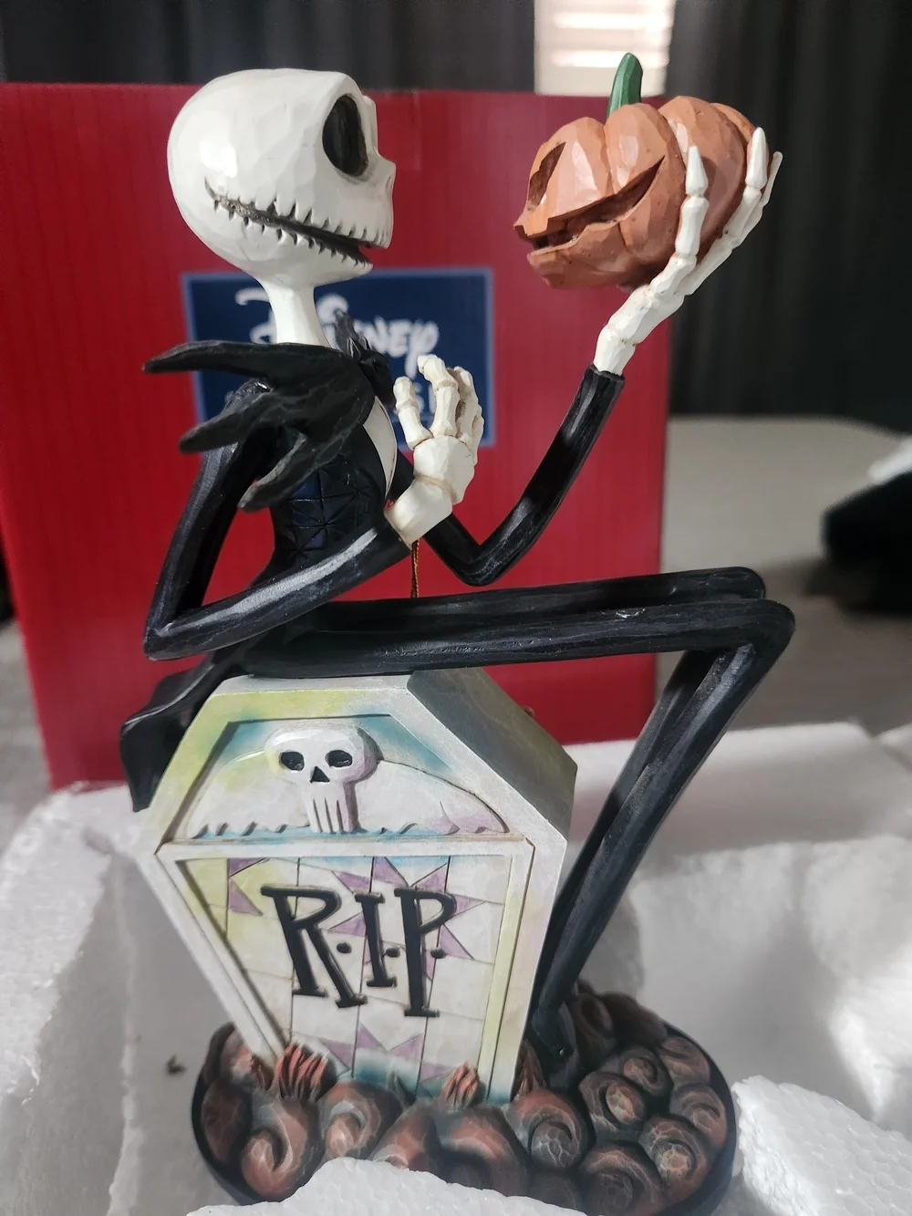 Enesco Jim Shore Disney Traditions Nightmare Before Christmas Jack on Gravestone